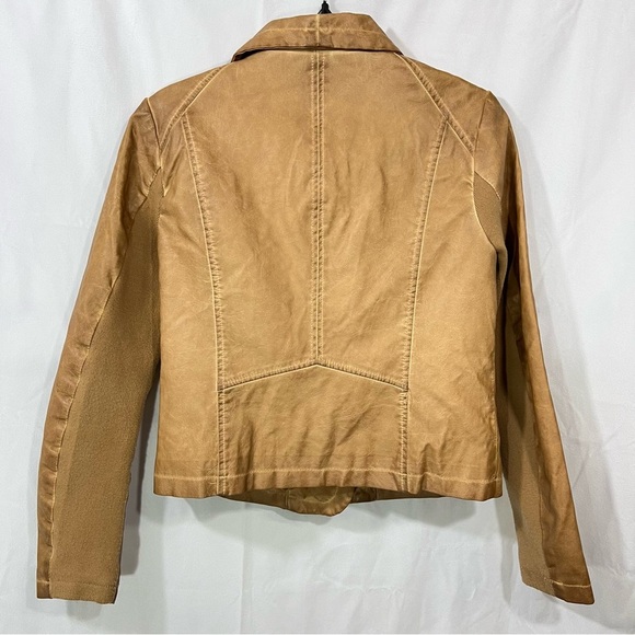 Bagatelle jacket , distressed , moto , faux leather jacket - Picture 3 of 15